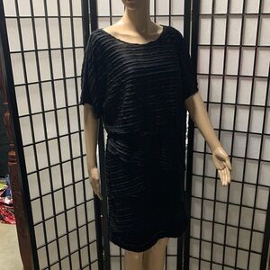 Alfani Chic Black Layered Dress